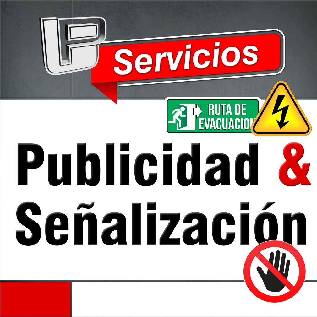 publicidad y señalización